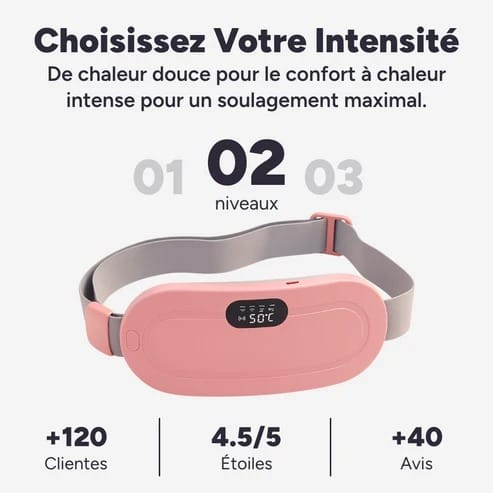 Ceinture chauffante pour apaiser vos douleurs menstruelles