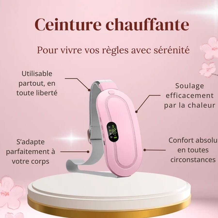 Ceinture chauffante pour apaiser vos douleurs menstruelles